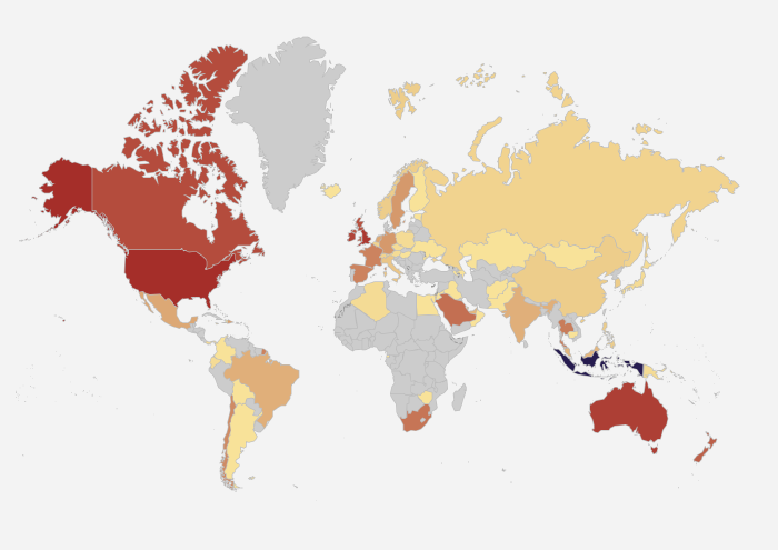 McManus Surname Distribution Map